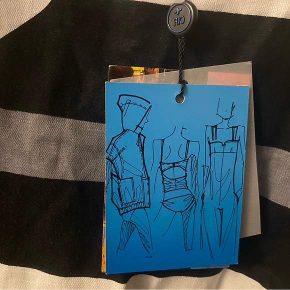 Derek Lam(1967-)American Fashion Designer, Rare Abstract Dress Size 14 - Picture 9 of 11